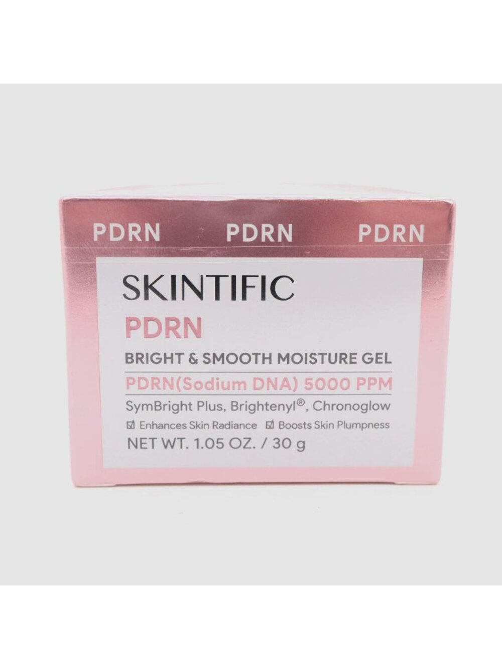 Skintific PDRN Bright & Smooth Moisture Gel 30g Sodium DNA 5000 PPM Exp 01/30